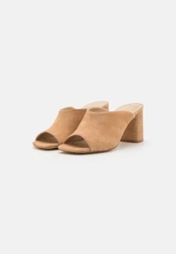 Anna Field Leather - Mules À Talons - Beige 10 Anna Field Leather - Mules À Talons - Beige -Anna Field 1825cf70e5574ad1a8a0a82f8ae2a034