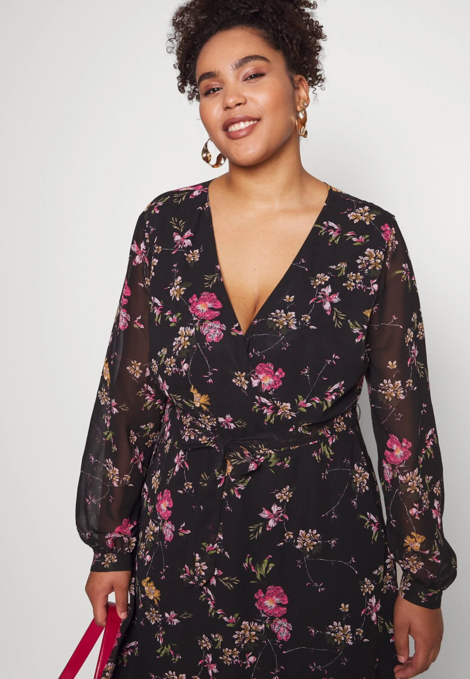 Robe De Jour - Black/Pink 6 Robe De Jour - Black/Pink – Image 4