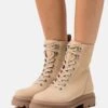 Anna Field Leather - Bottines À Plateau - Beige -Anna Field 25b299f288444c0db629a992584e9c19