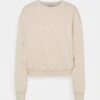 Anna Field Sweatshirt - Mottled Beige -Anna Field 2e73e2d41dfe4e6c8a3734e04e4a6f2f