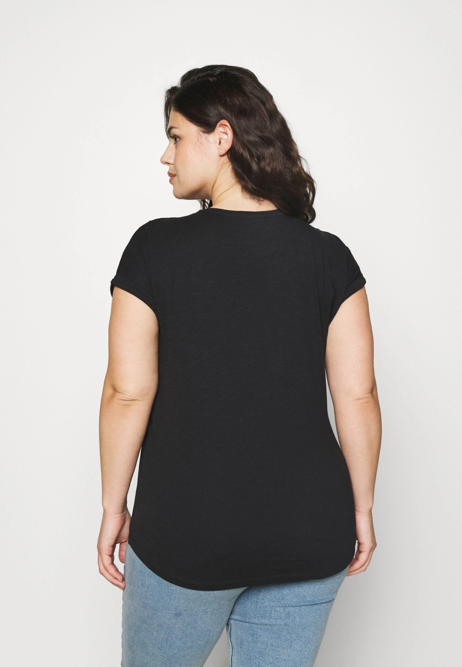 Slub Jersey - T-Shirt Basique - Black 5 Slub Jersey - T-Shirt Basique - Black â Image 3