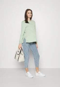 Sweatshirt - Light Green -Anna Field 4d8a8a4823044afb970ec5ab77a3ba4e