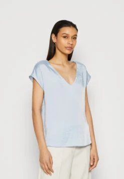 Anna Field T-Shirt Basique - Light Blue
