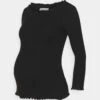 Long Sleeved Top - T-Shirt À Manches Longues - Black