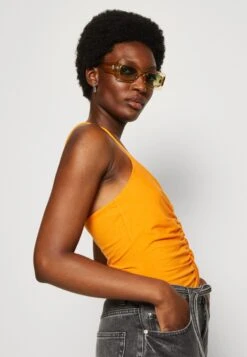 Anna Field Débardeur - Black/Orange -Anna Field 5e2720f62b9b4c18b18dce6eb7ad712c