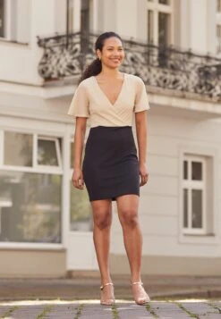 Anna Field Robe Fourreau - Gold/Black -Anna Field 6073288c9ce84fc9903fc2a4071c436b