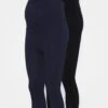 2 Pack Capri - Legging - Black/Dark Blue