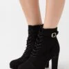 Bottines À Lacets - Black -Anna Field 7250ec6a093a4a5db472f8c93081df8e
