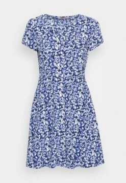 Anna Field Robe De Jour - Blue/White/Multi Coloured -Anna Field 768afe1ae2144906b89263cb65a60345