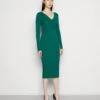 Anna Field V Ausschnitt Bodycon Midi Strickkleid - Robe Fourreau - Green 1 Anna Field V Ausschnitt Bodycon Midi Strickkleid - Robe Fourreau - Green -Anna Field 807e838c754e4ea180d59884c86923e3