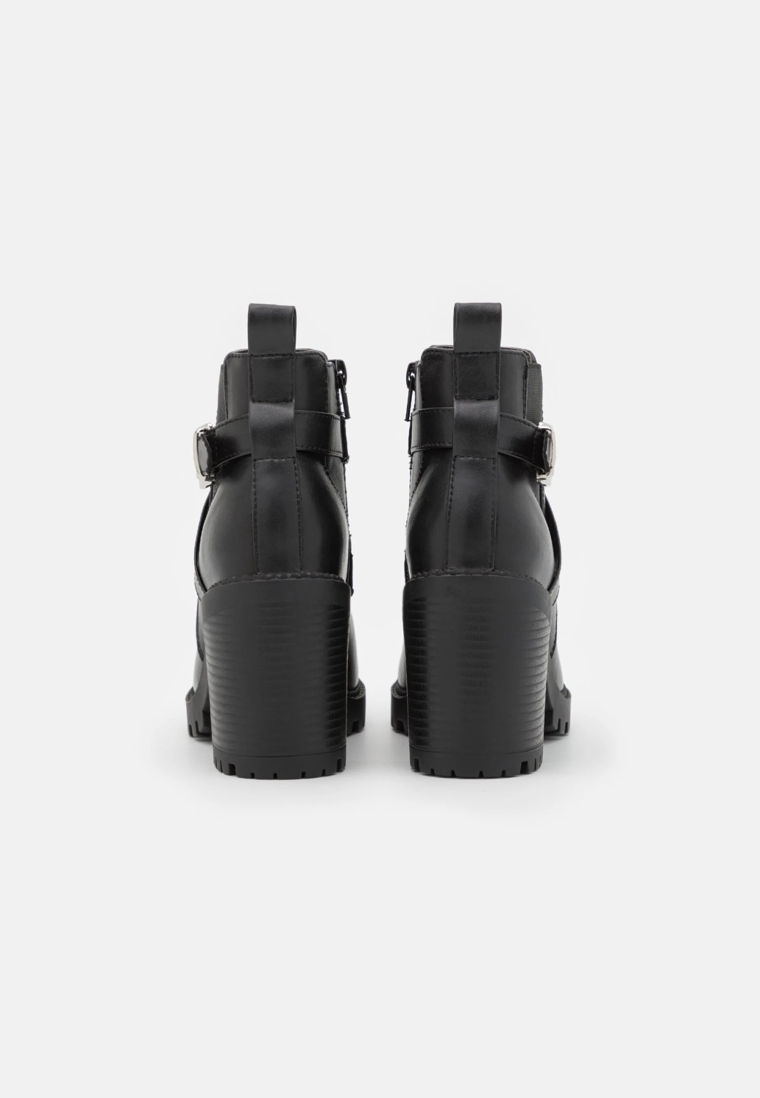 Bottines À Talons Hauts - Black 6 Bottines À Talons Hauts - Black – Image 4