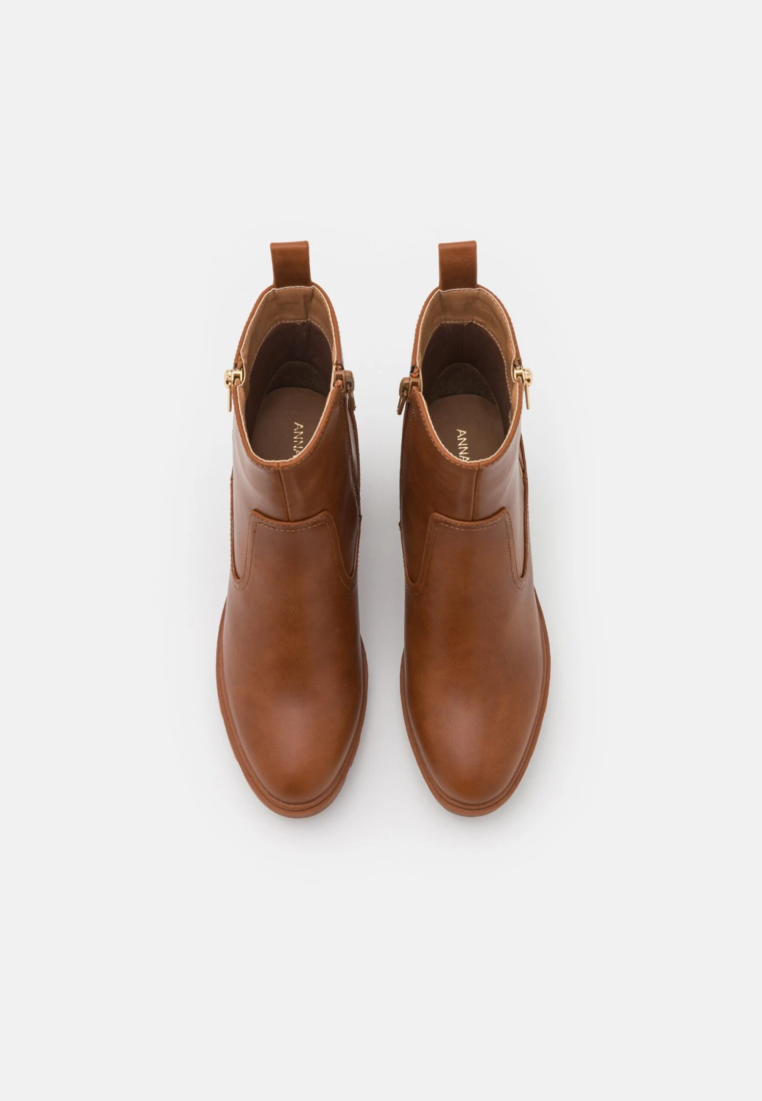 Anna Field Bottines À Plateau - Cognac 8 Anna Field Bottines À Plateau - Cognac – Image 6