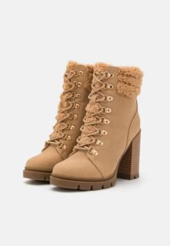 Anna Field Leather - Bottines À Lacets - Beige -Anna Field 8c53a7d661e54584a192aa05658ebfaa