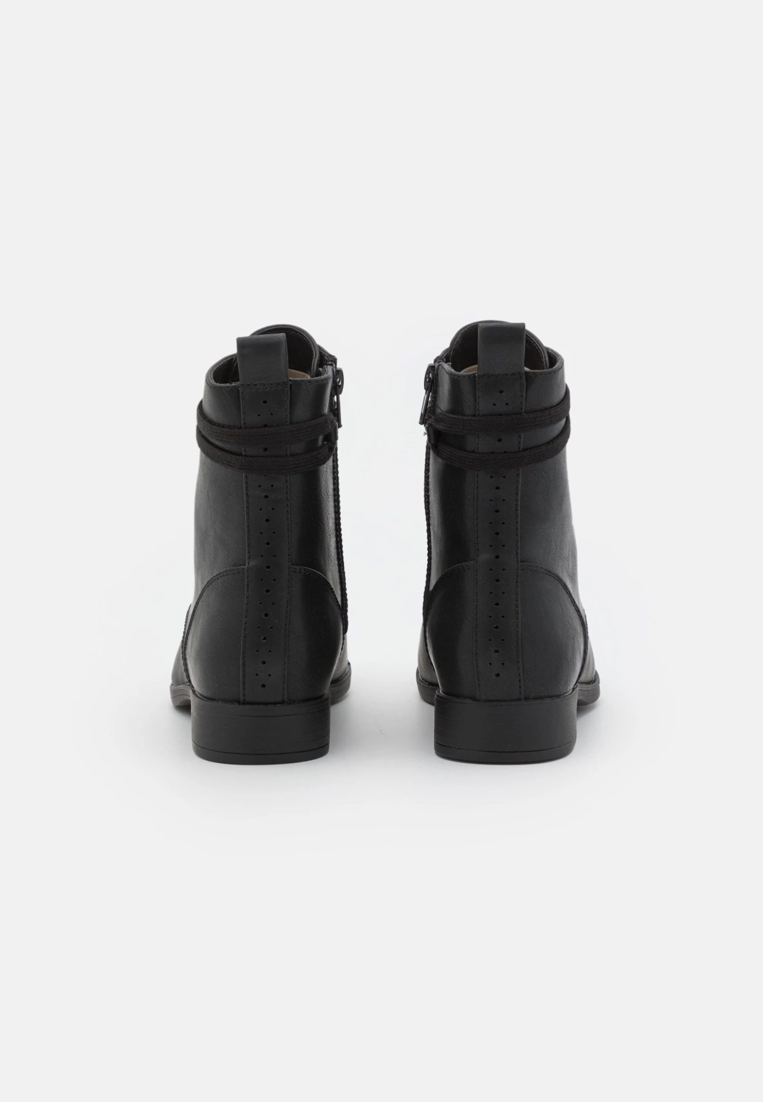 Bottines À Lacets - Black 6 Bottines À Lacets - Black – Image 4