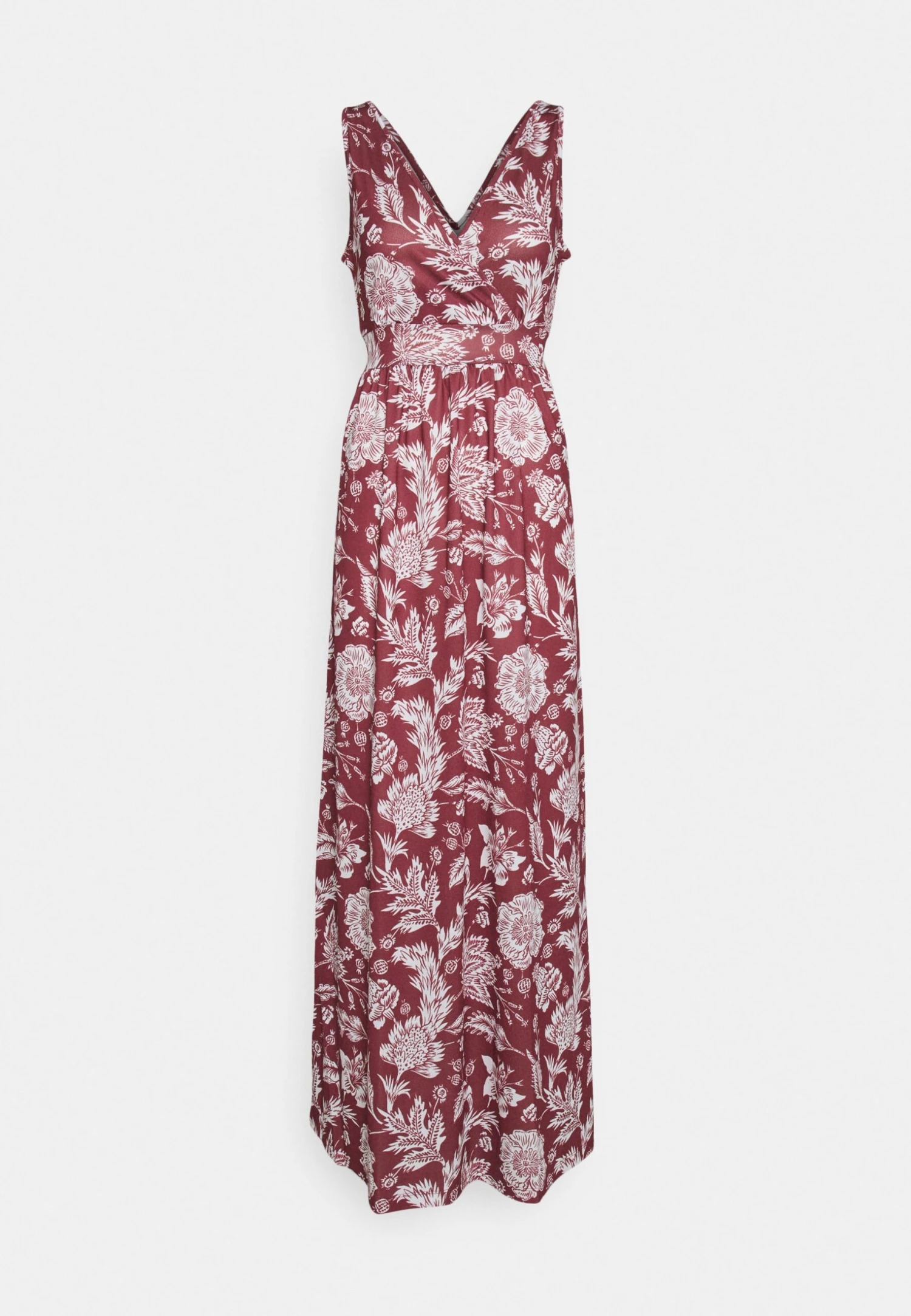 Anna Field Robe Longue - Bordeaux/Multi Coloured 9 Anna Field Robe Longue - Bordeaux/Multi Coloured – Image 7