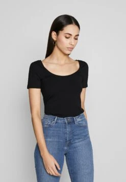 3 Pack - T-Shirt Basique - White/Black/Dark Grey -Anna Field ac12b83c08dd49deacb6a0e8b24d2045