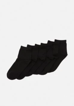 Anna Field 6 Pack Quarter Socks - Chaussettes - Black