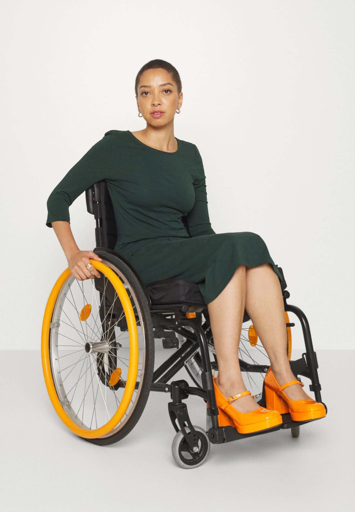 Anna Field Robe En Jersey - Dark Green 7 Anna Field Robe En Jersey - Dark Green – Image 5