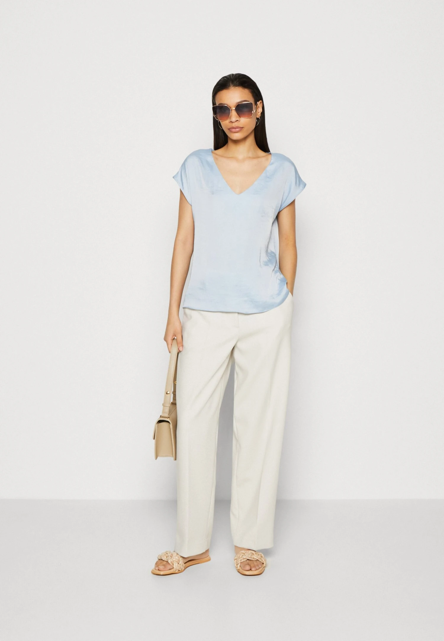Anna Field T-Shirt Basique - Light Blue 4 Anna Field T-Shirt Basique - Light Blue – Image 2