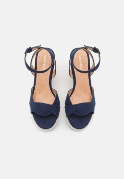 Anna Field Sandales Compensées - Dark Blue -Anna Field c43f8d20b6c34f169f7eda00901a6c31