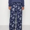 Wide Leg Pant - Pantalon Classique - Dark Blue/Off-White -Anna Field caa68ff9893e46d9a50615d042ba19fe