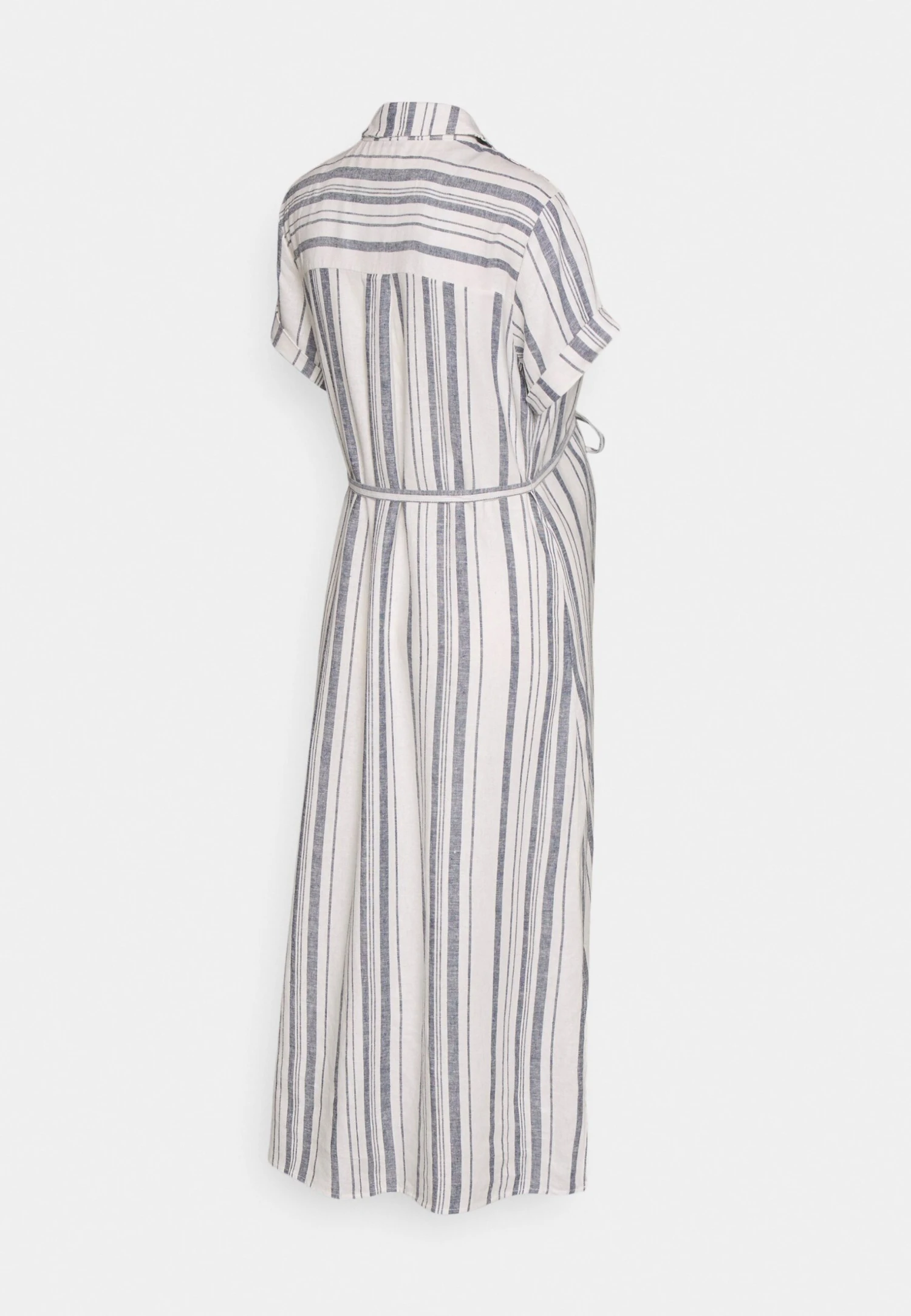 Robe Chemise - White/ Blue 4 Robe Chemise - White/ Blue – Image 2