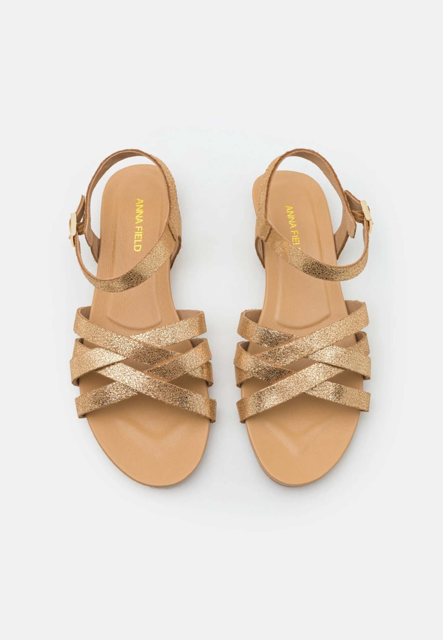 Leather - Sandales - Gold 8 Leather - Sandales - Gold – Image 6