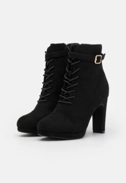 Bottines À Lacets - Black -Anna Field d95e14a0a694419382591bbb2c11a39d