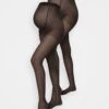 Anna Field 20 Den 2 Pack - Collants - Black -Anna Field dbed309f2b6a46e6aee2189506d4f9c4
