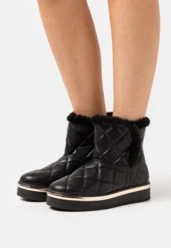 Anna Field Winter Boot - Bottines À Plateau - Black