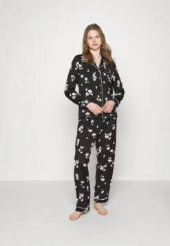 Anna Field Set - Pyjama - Black/Offwhite -Anna Field e0dd5f707f9a404d9fcc6db836c33fc8