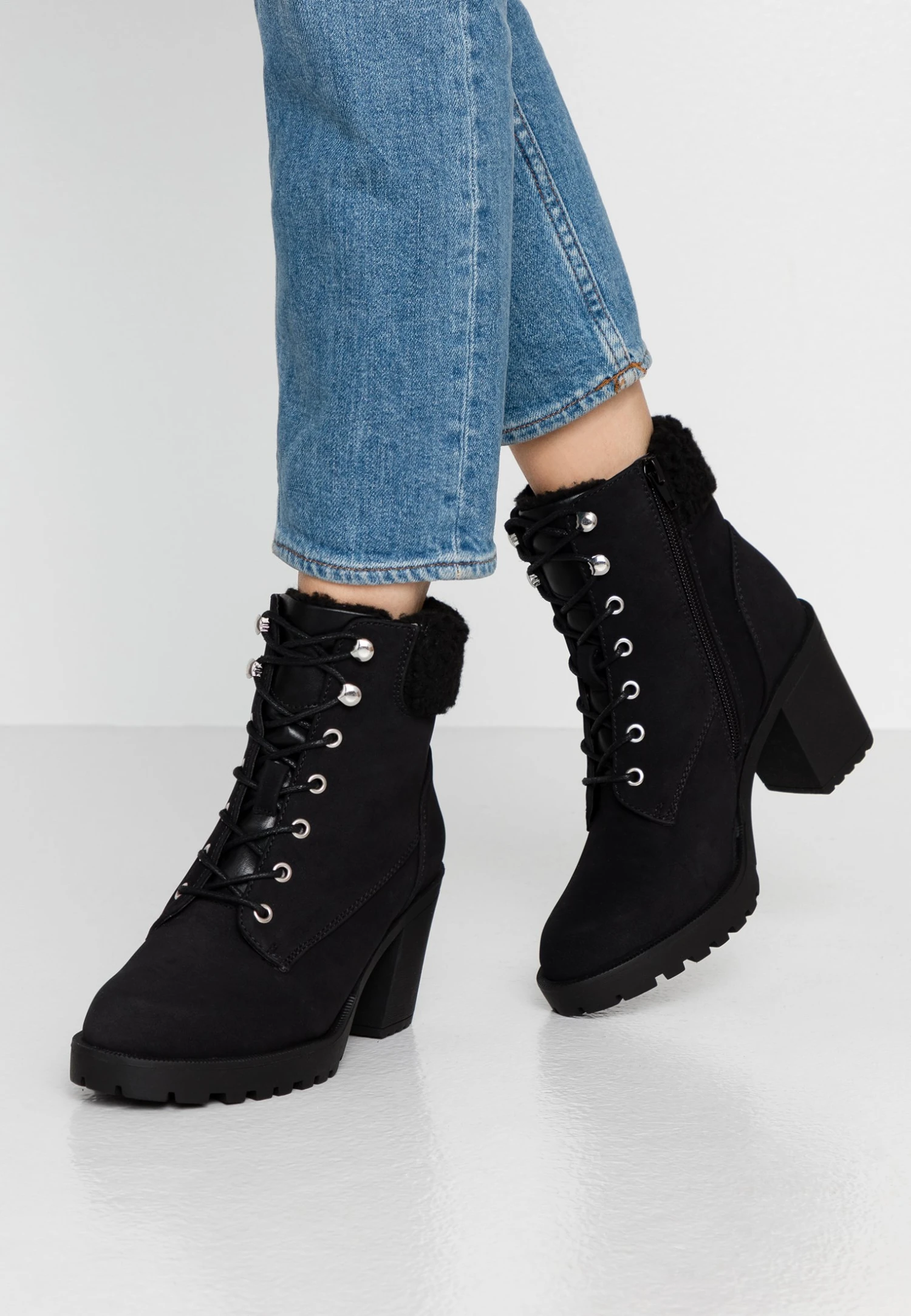 Anna Field Winter Boot - Bottines À Plateau - Black 3 Anna Field Winter Boot - Bottines À Plateau - Black