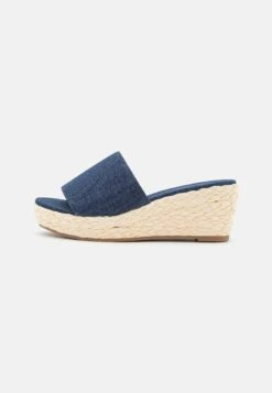 Anna Field Mules À Talons - Blue Denim -Anna Field e3df555986c5487f8c1154edceec71e2