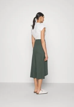 Anna Field Basic Wrap Over Midi Skirt - Jupe Trapèze - Light Green -Anna Field e90a91cd5e1a410d9fdcdb9cfd8d98a2