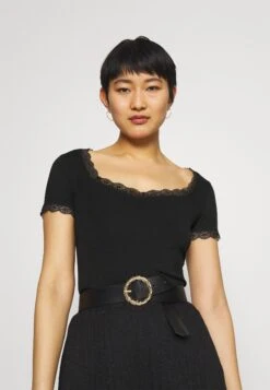 Anna Field T-Shirt Basique - Black