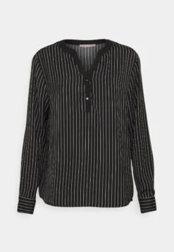 Anna Field T-Shirt À Manches Longues - Black/White -Anna Field fe95af5a35374e4fad18d8df8ea56f0d